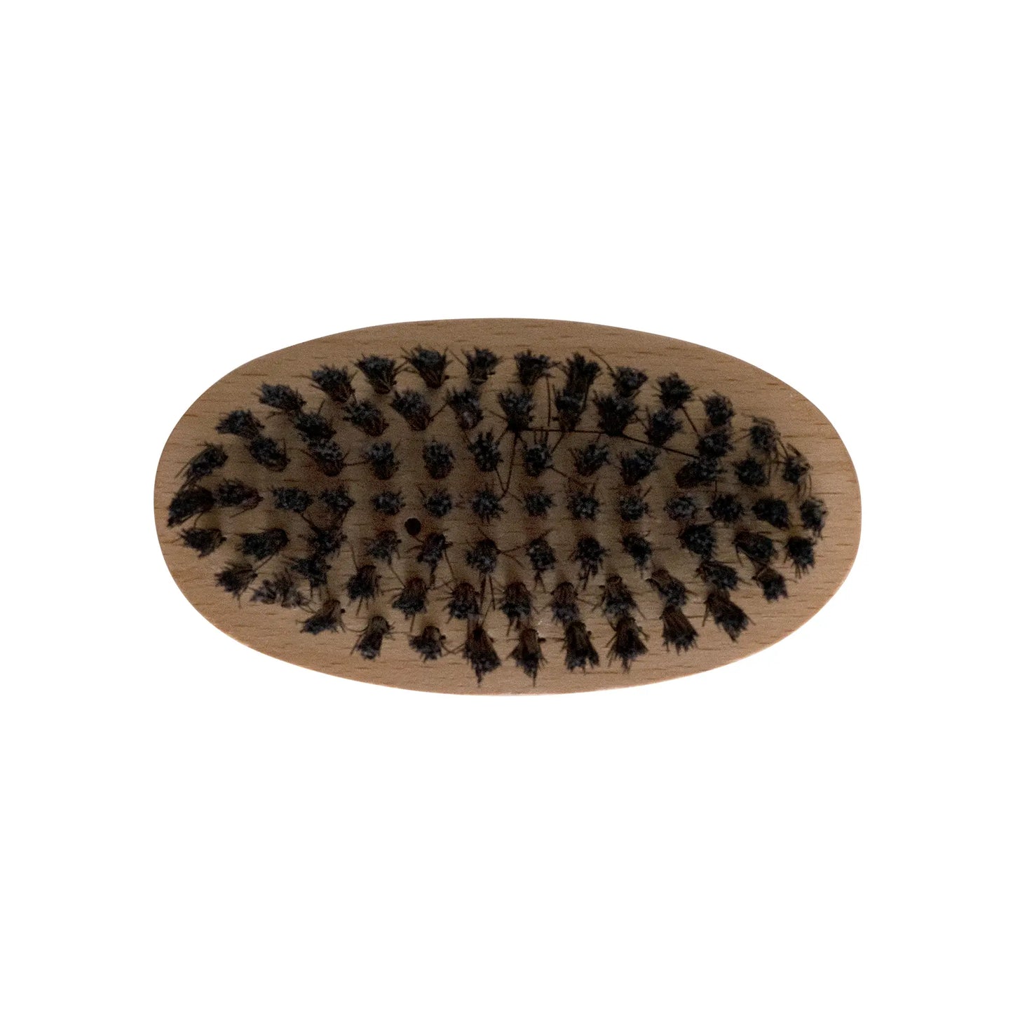 ['BRISTLE] BEARD NYLON BRUSH:  SUSTAINABLE BEECH WOOD FOR VERSATILE BEARD STYLING