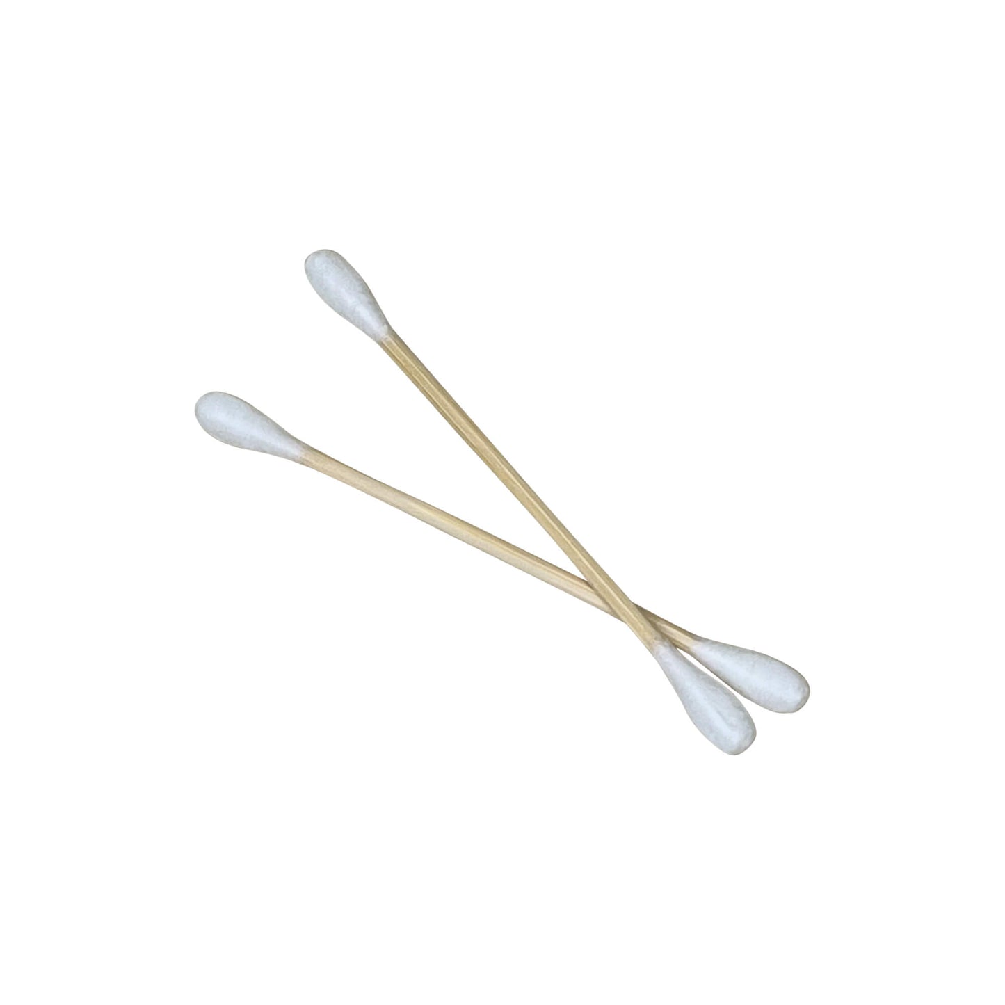 ['CLEAN] BIODEGRADABLE SWABS: 100% PURE COTTON ECO-CONSCIOUS WITH STRONG BAMBOO STEMS